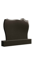 Модель памятника №135 горизонтальный, современный, мужской, свободный